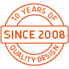 since 2008 - 10 years of quality design